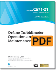 AWWA C671-21 Online Turbidimeter Operation and Maintenance (PDF)