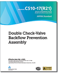 AWWA C510-17(R21) Double Check Valve Backflow Prevention Assembly