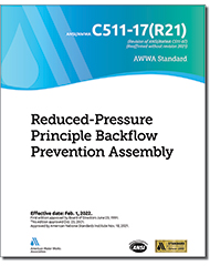 AWWA C511-17(R21) (Print+PDF) Reduced-Pressure Principle Backflow Prevention Assembly