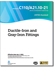 AWWA C110-21 Ductile-Iron and Gray-Iron Fittings