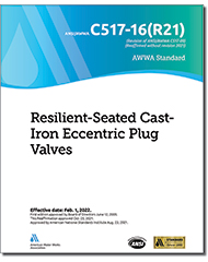 AWWA C517-16(R21) Resilient-Seated Cast-Iron Eccentric Plug Valves