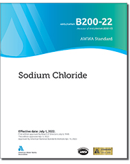 AWWA B200-22 (Print+PDF) Sodium Chloride