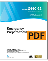 AWWA G440-22 (Print+PDF) Emergency Preparedness Practices