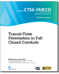 AWWA C750-19(R23) Transit-Time Flowmeters in Full Closed Conduits