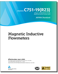 AWWA C751-19(R23) (Print+PDF) Magnetic Inductive Flowmeters