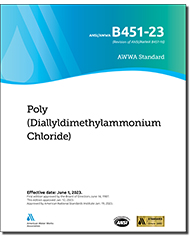 AWWA B451-23 Standard for Poly (Diallyldimethylammonium Chloride)