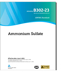 AWWA B302-23 (Print+PDF) Ammonium Sulfate