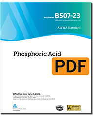 AWWA B507-23 (Print+PDF) Phosphoric Acid