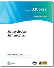 AWWA B305-22 (Print+PDF) Anhydrous Ammonia