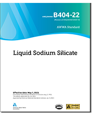 AWWA B404-22 Liquid Sodium Silicate