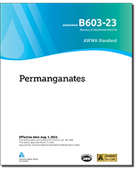 AWWA B603-23 (Print+PDF) Permanganates