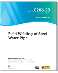 AWWA C206-23 Field Welding of Steel Water Pipe