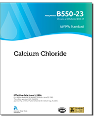 AWWA B550-23 Calcium Chloride