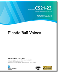 AWWA C521-23 Plastic Ball Valves