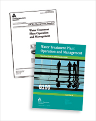 AWWA G100 Standard & Operational Guide Set for Water Treatment Plant Operation & Management 
