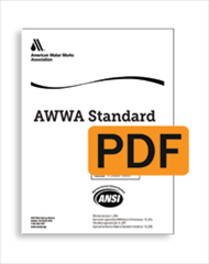 AWWA C906-15 Polyethylene (PE) Pressure Pipe and Fittings, 4 In. Through 65 In. (100 mm Through 1,650 mm), for Waterworks (PDF)