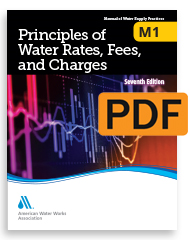 M1 (Print+PDF) Principles of Water Rates, Fees, and Charges, Seventh Edition