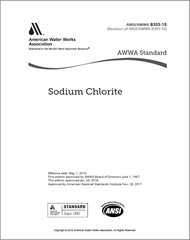 AWWA B303-18 (Print+PDF) Sodium Chlorite