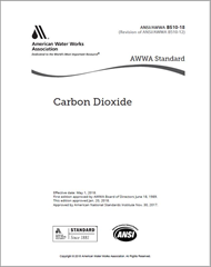 AWWA B510-18 (Print+PDF) Carbon Dioxide