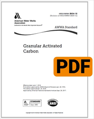 AWWA B604-18 Granular Activated Carbon (PDF)