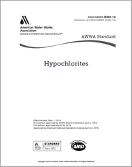 AWWA B300-18 Hypochlorites