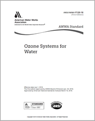 AWWA F120-18 (Print+PDF) Ozone Systems for Water