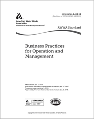 AWWA G410-18 Business Practices for Operation and Management