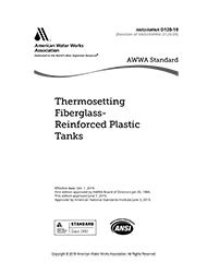 AWWA D120-19 Thermosetting Fiberglass-Reinforced Plastic Tanks