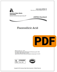 AWWA B703-19 Fluorosilicic Acid (PDF)