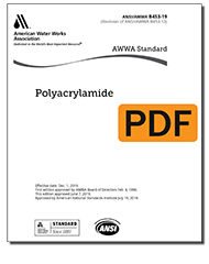 AWWA B453-19 Polyacrylamide (PDF)