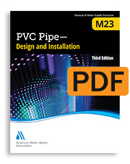 M23 (Print+PDF) PVC Pipe - Design and Installation, Third Edition
