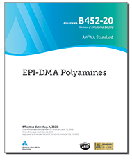 AWWA B452-20 (Print+PDF) EPI-DMA Polyamines