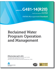AWWA G481-14(R20) Reclaimed Water Program Operation and Management