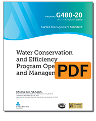 AWWA G480-20 Water Conservation and Efficiency Program Operation and Management (PDF)