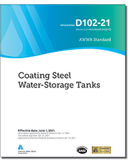 AWWA D102-21 Coating Steel Water-Storage Tanks